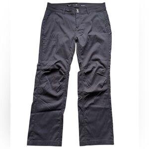 Prana Halle Pant women’s 16 gray Stretch Mid Rise Outdoor Hiking Athleisure